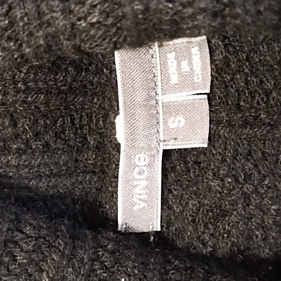 Vince 50/50 YakYak/Wool Chunky Cardigan, Pockets, No Closure, Small - Picture 10 of 12